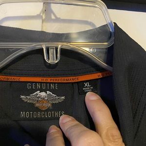 Harley Davidson light weight button up shirt